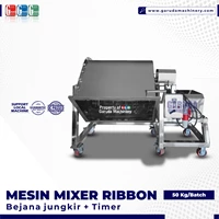 MESIN MIXER RIBBON - Model Jungkir with Timer 50KG