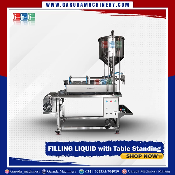 Liquid Filling Machine with Table Standing