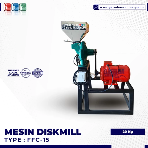 Machine Diskmill / Penepung Mild Steel Frame FFC-15