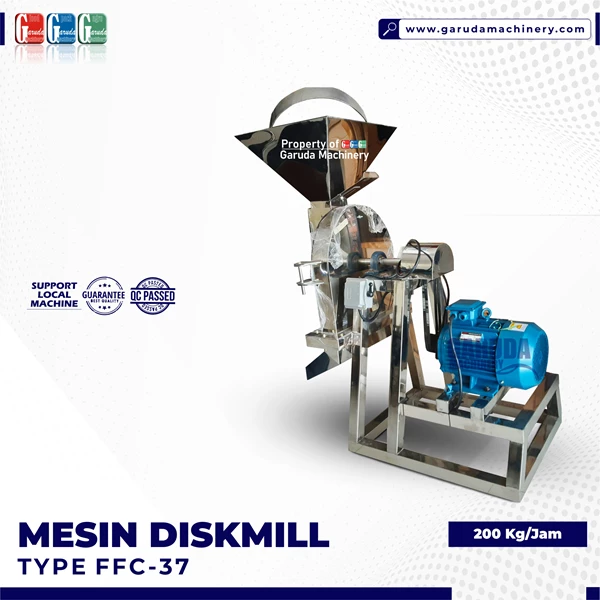 Mesin Diskmill / Penepung Full Stainless FFC-37