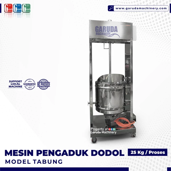 Tube Model Mixing & Dodol Cooking Machine