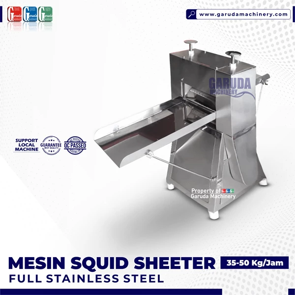 Squid Sheeter Machine Stainless Loocal