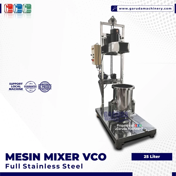 25 Liter Capacity Local VCO Mixer Machine