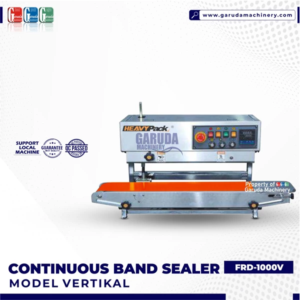 Band Sealer atau Continuous Band Sealer Vertikal FRD 1000 V