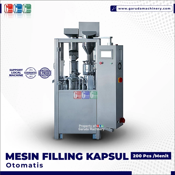 AUTOMATIC CAPSULE FILLING MACHINE 200 POINTS / HOUR