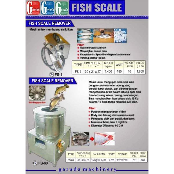 Machine Fish Scale