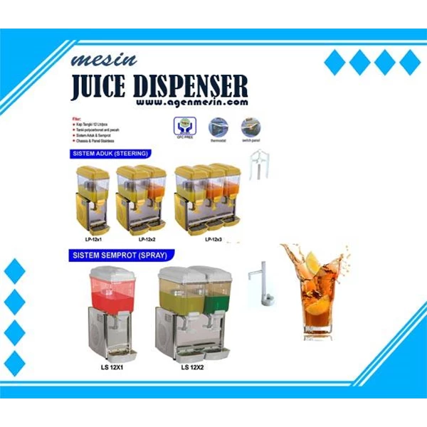 Dispenser Juice Machine