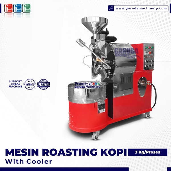 COFFEE ROASTING MACHINE 3KG- With Cooling Bin