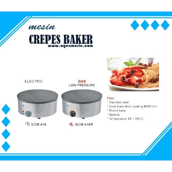Baker Crepes Machine