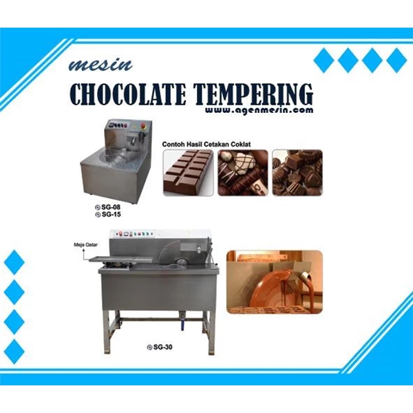 Mesin Pelunak Coklat ( Chocolate Tempering )