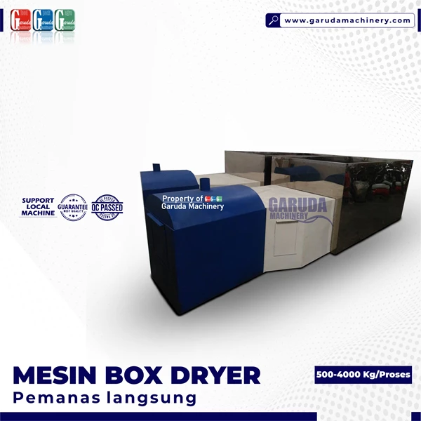 BOX DRYER MACHINE - Agricultural Product Dryer