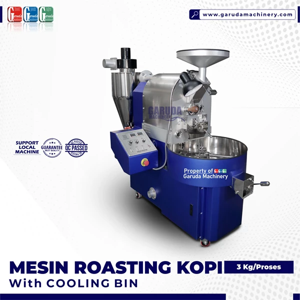 COFFEE ROASTING MACHINE - Roasted Coffee with Cooling 3KG