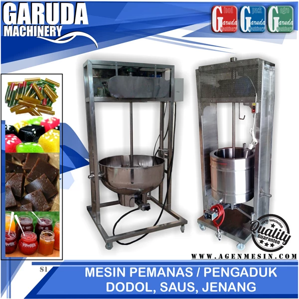Mixer and Heating Machine for Dodol and Jenang 