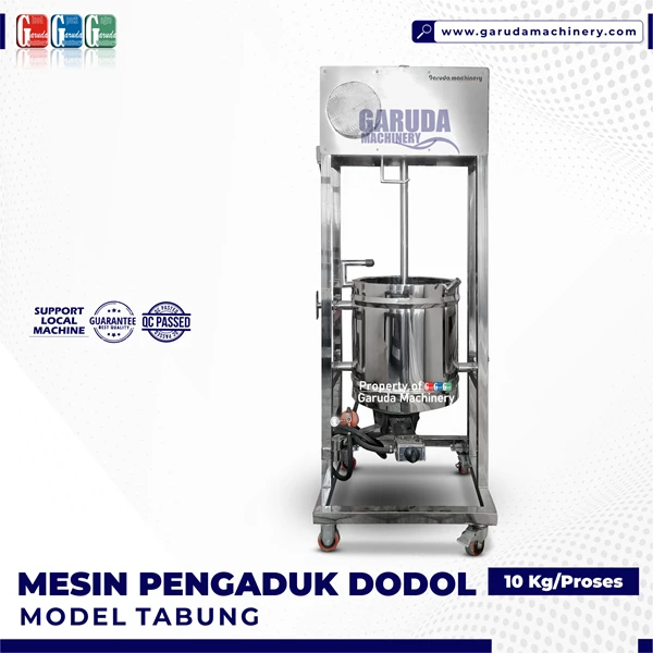 Dodol Mixer Machine 10 Kg Tube Models