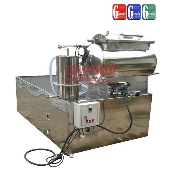 Vacuum Frying Machine / Fruit Chip Fryer Machine Capacity 3 Kg