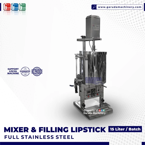  MIXER & FILLING LIPSTICK MACHINE 15L