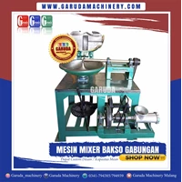 Mesin Bakso Gabungan (Mixer adonan & Penggiling Daging) Kapasitas 6-7KG