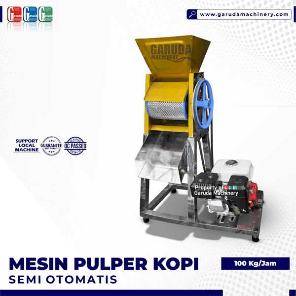 PULPER MACHINE - Wet Coffee Peeler Semi Auto